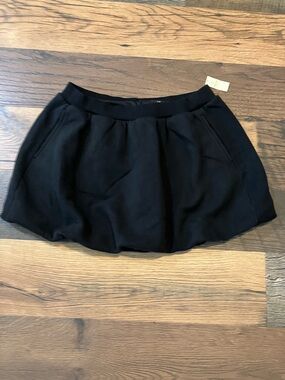 aerie offline cloud fleece bubble skort